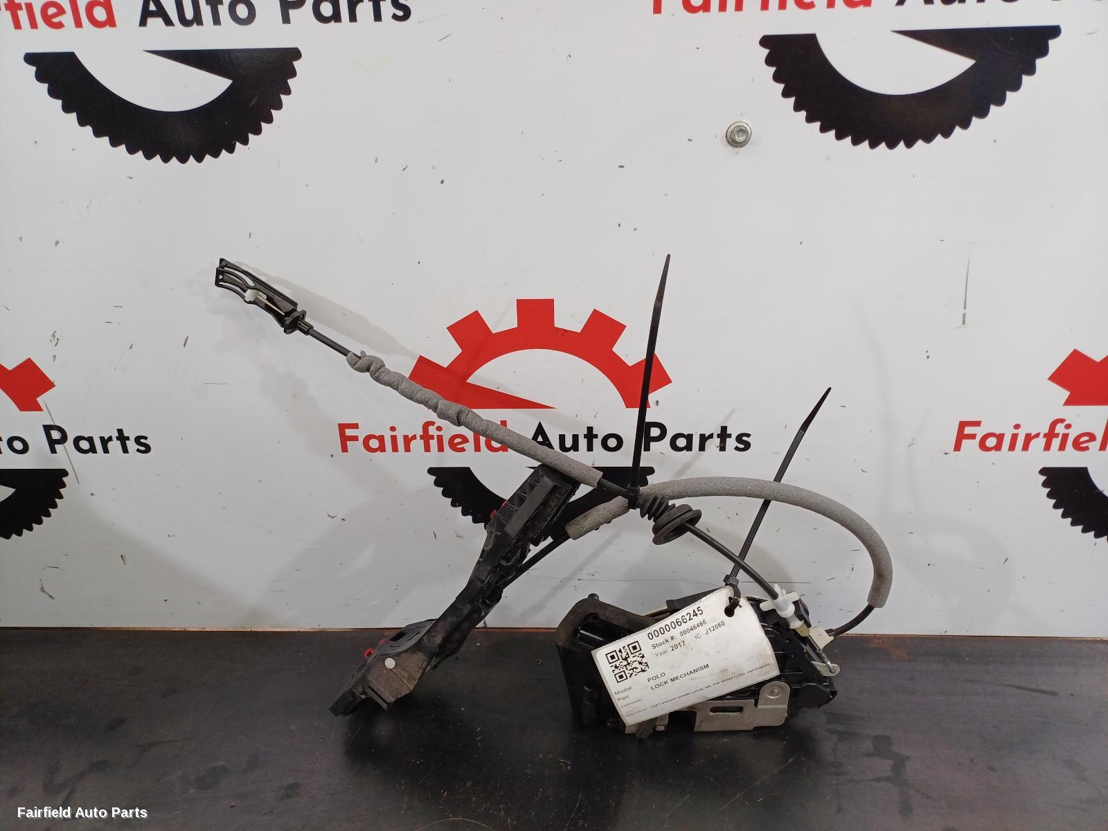 2010-2017 Volkswagen Polo Door Boot Gate Lock