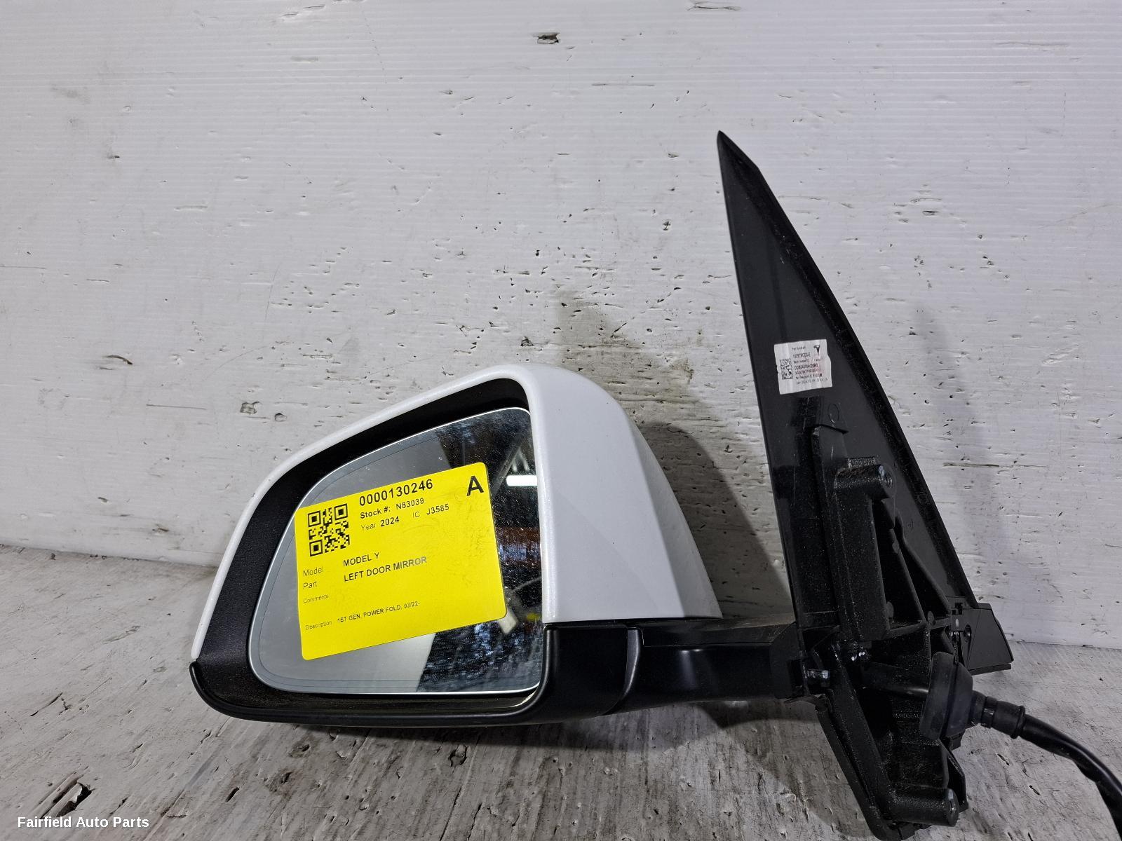 2022-2026 Tesla Model Y Left Door Mirror