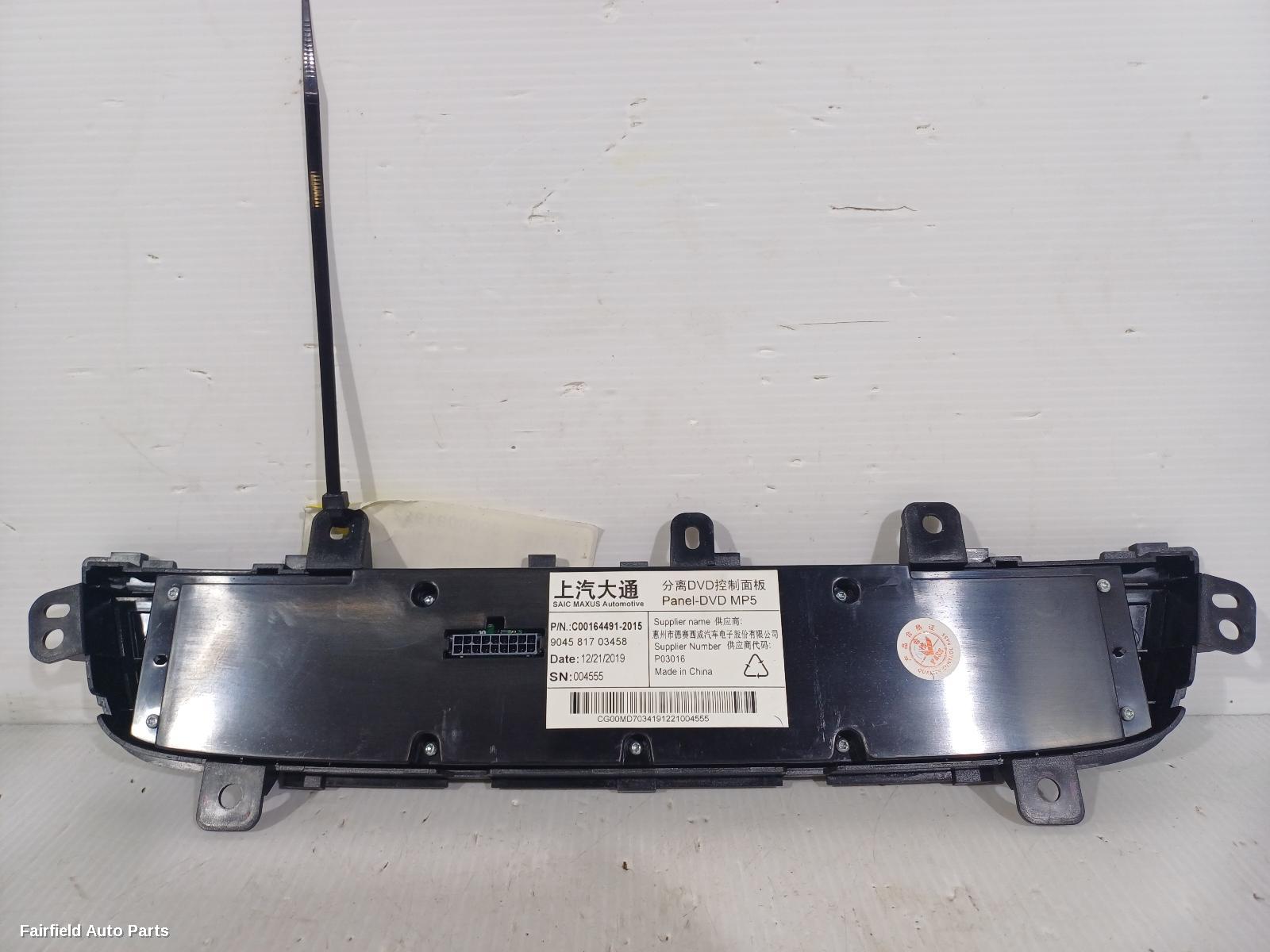 2015-2025 Ldv G10 Radio Cd Dvd Sat Tv