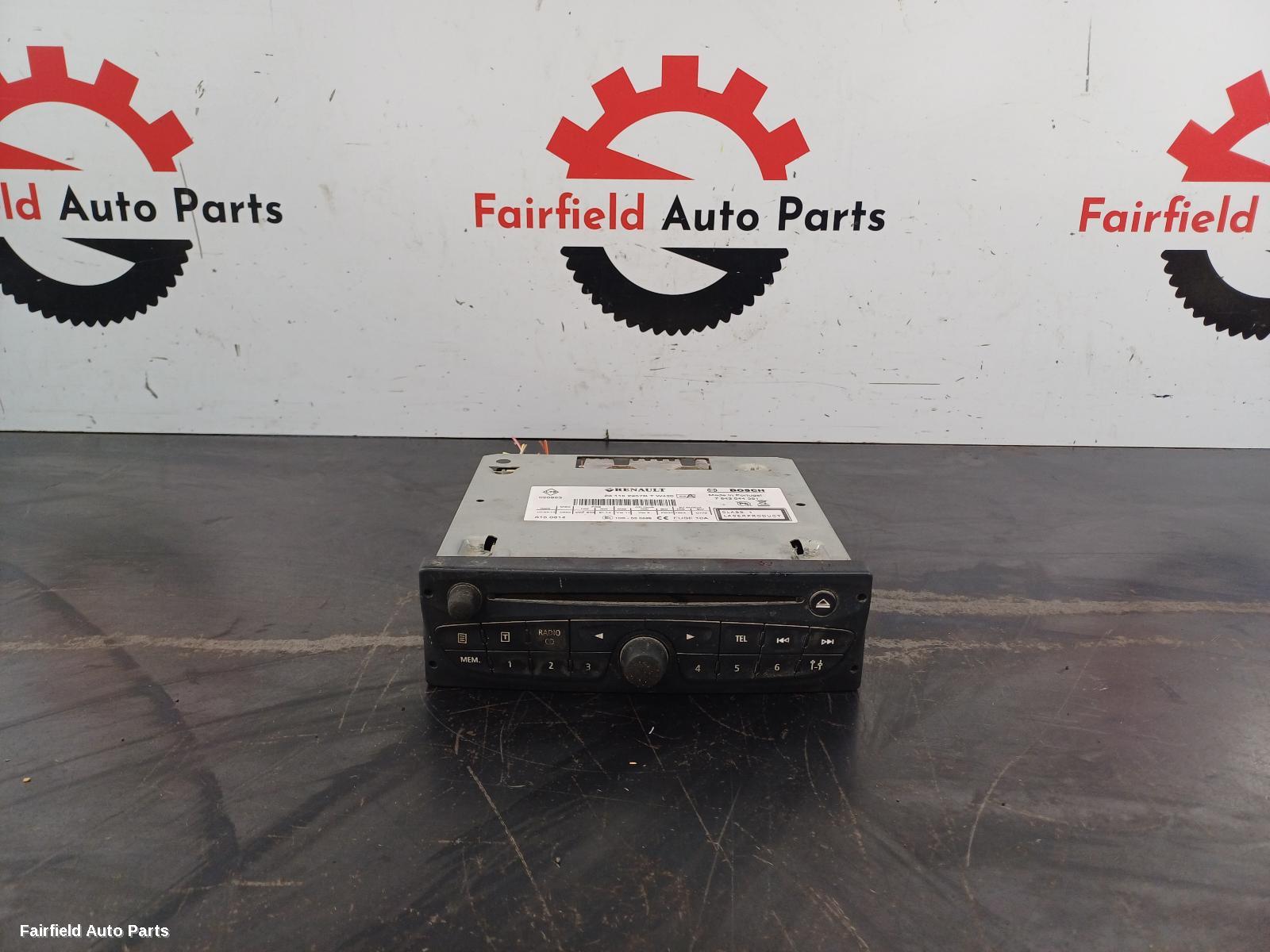 2010-2014 Renault Trafic Radio Cd Dvd Sat Tv