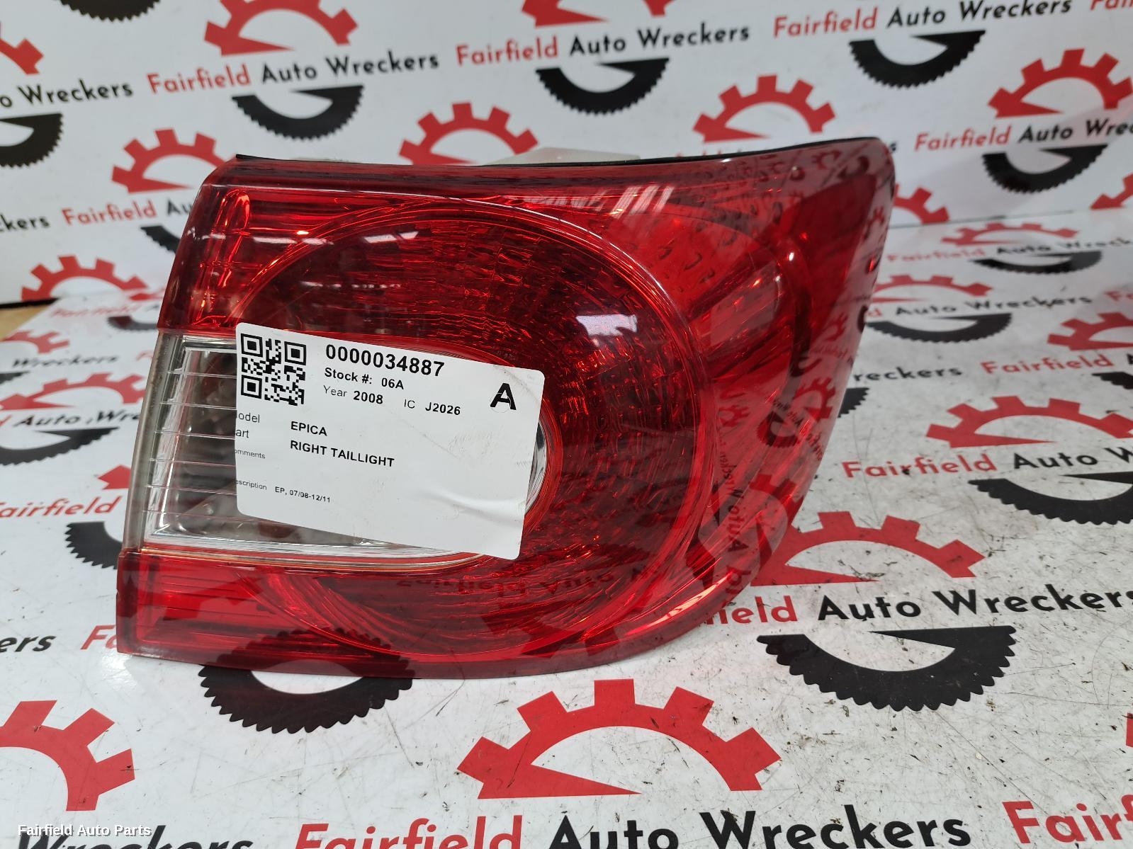 2008-2011 Holden Epica Right Taillight