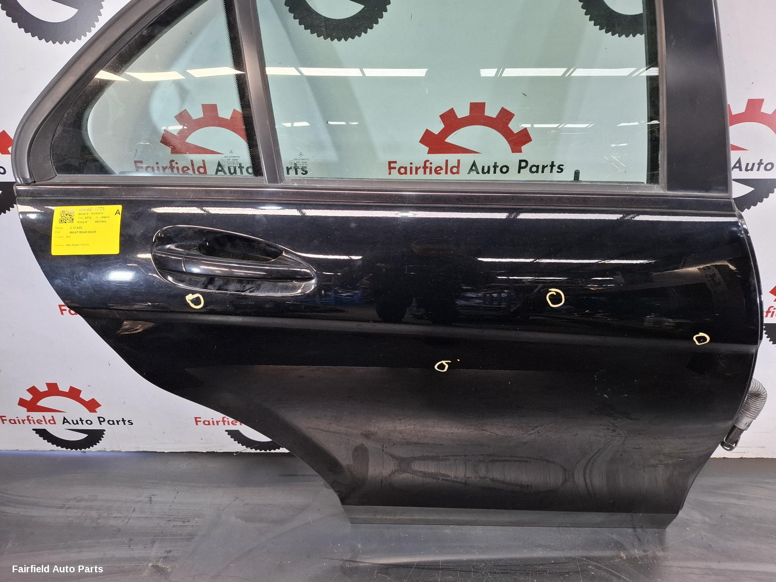2007-2014 Mercedes C Class Right Rear Door Sliding