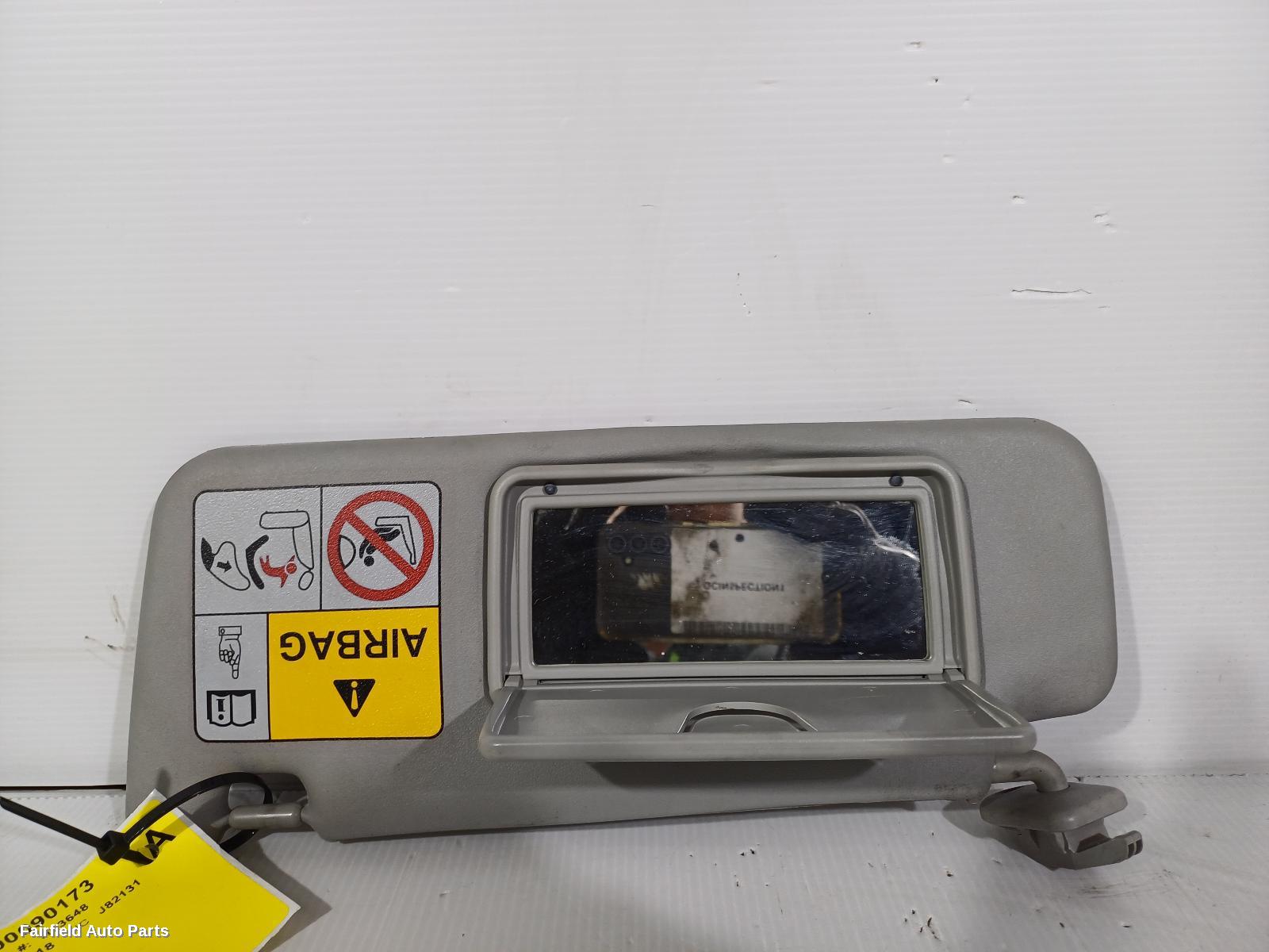 2016-2022 Suzuki Baleno Sunvisor