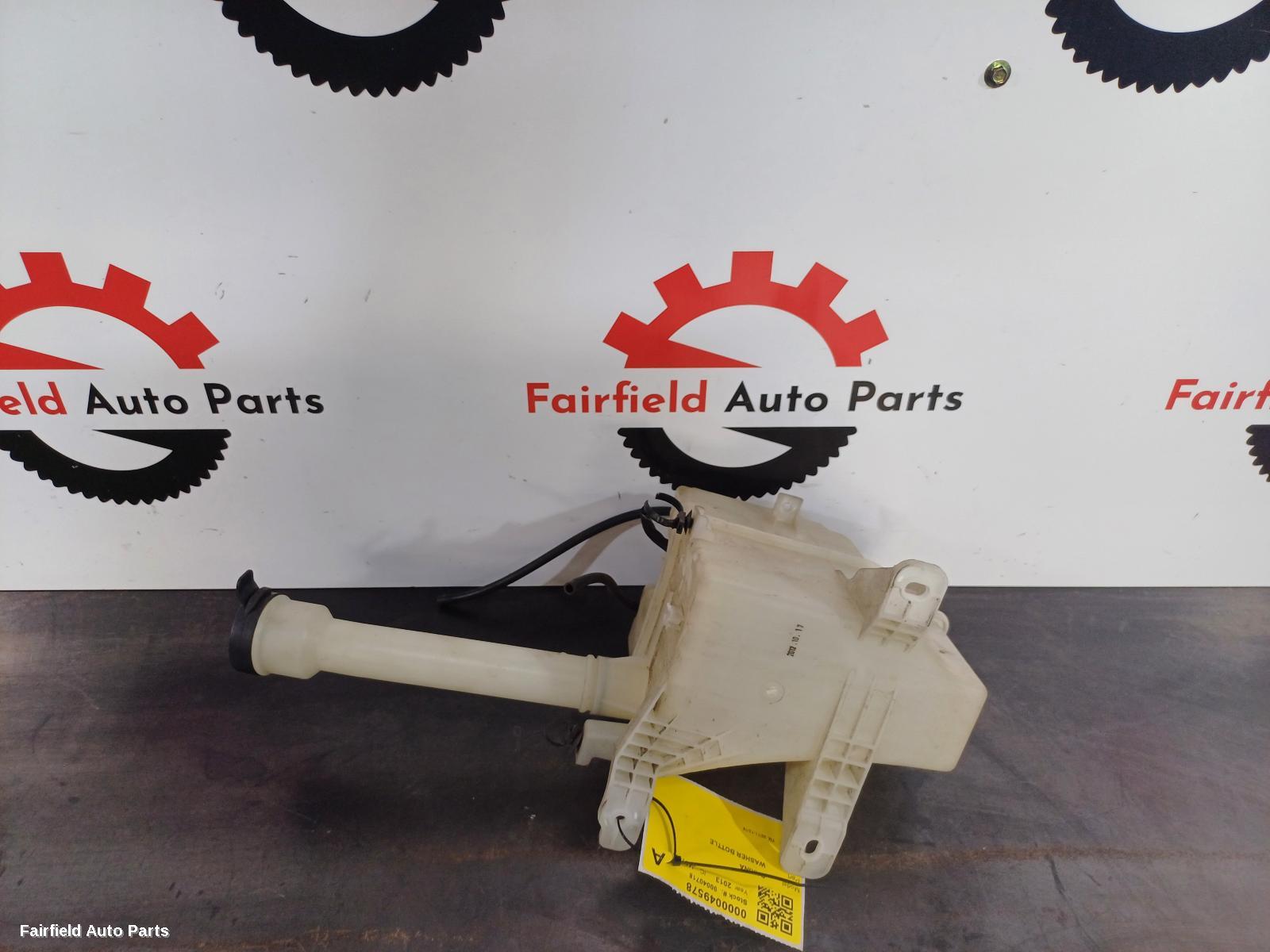 2011-2018 Holden Barina Washer Bottle