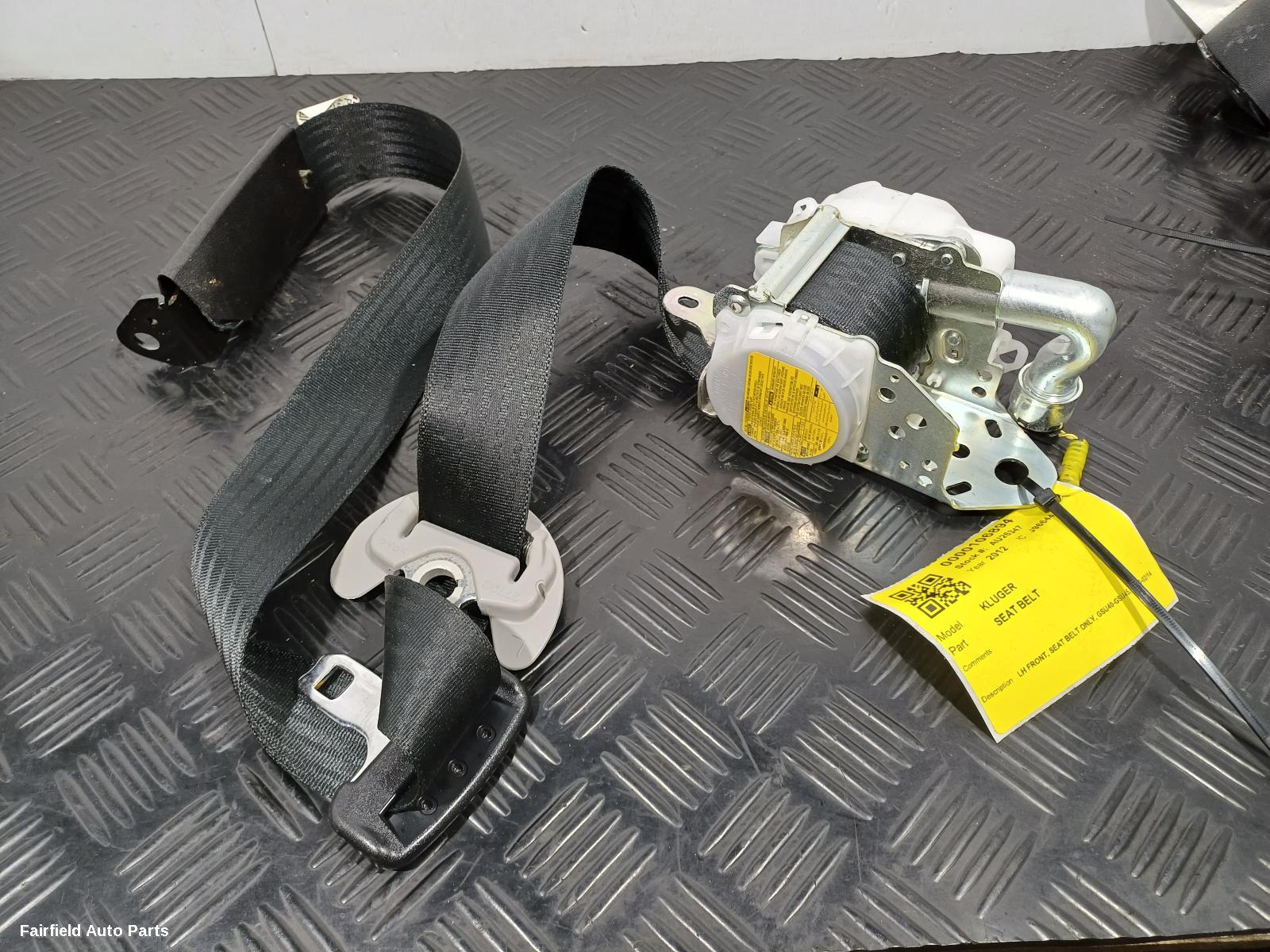 2010-2014 Toyota Kluger Seatbelt Stalk
