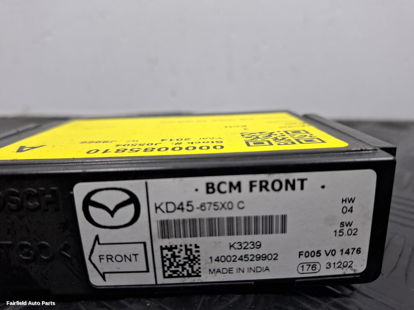 2013-2016 Mazda 3 Ecu