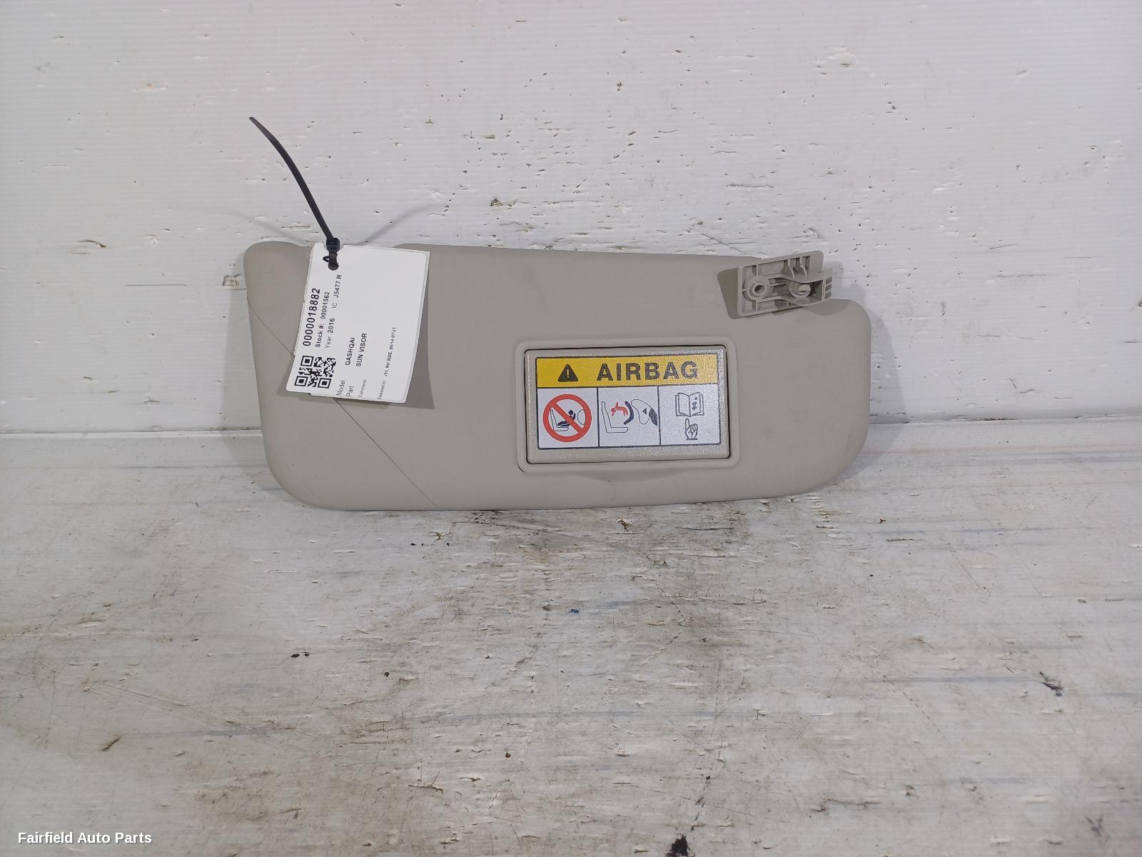 2013-2021 Nissan Qashqai Sunvisor