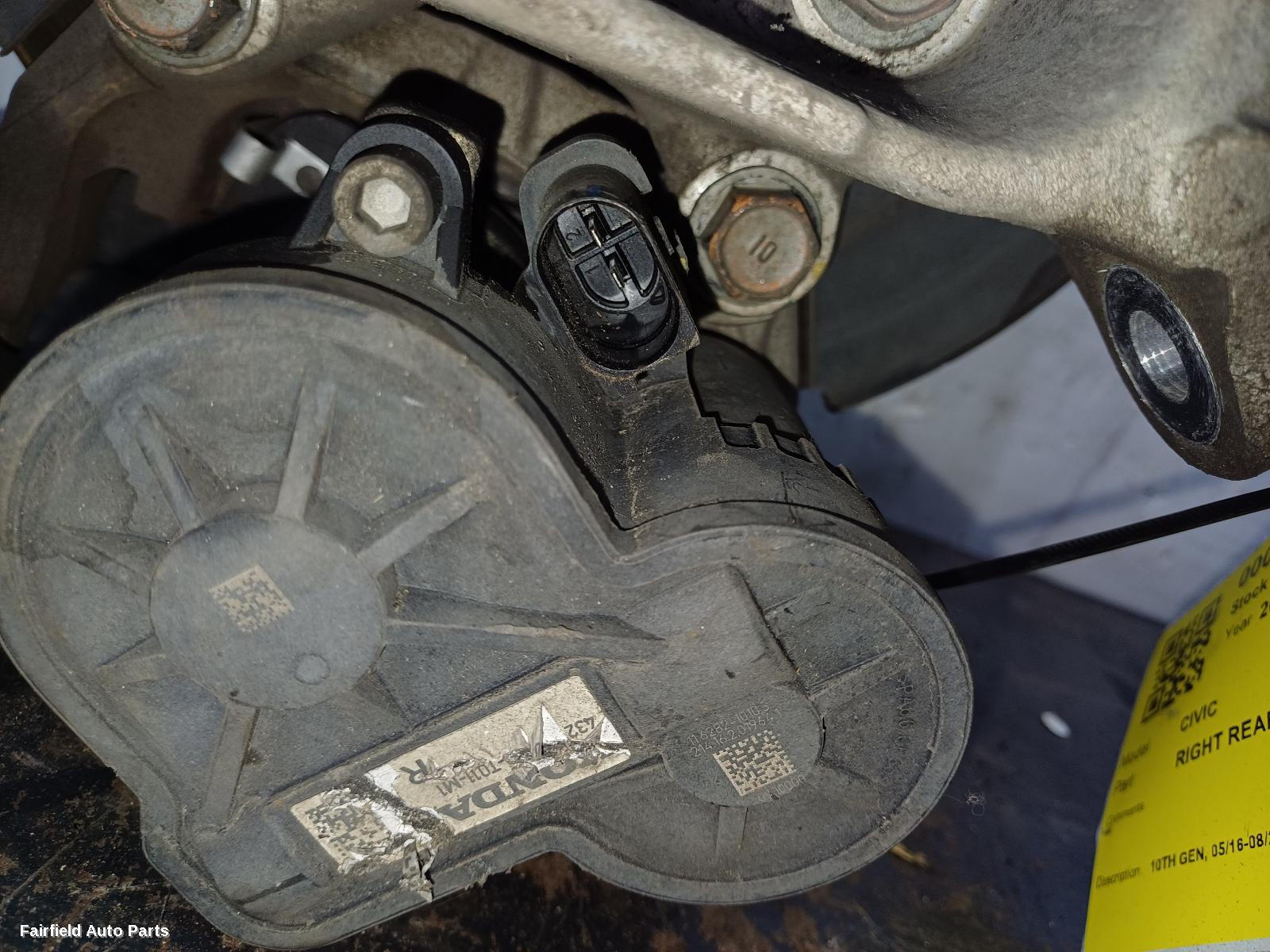 2016-2021 Honda Civic Right Rear Hub Assembly