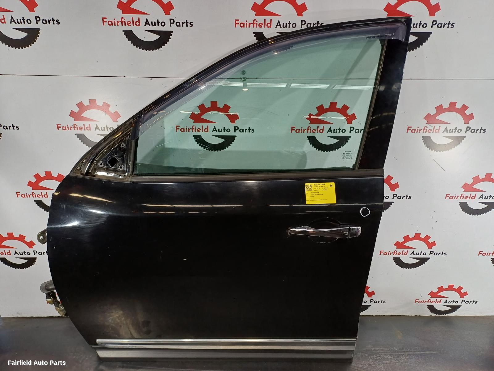 2013-2021 Nissan Pathfinder Left Front Door
