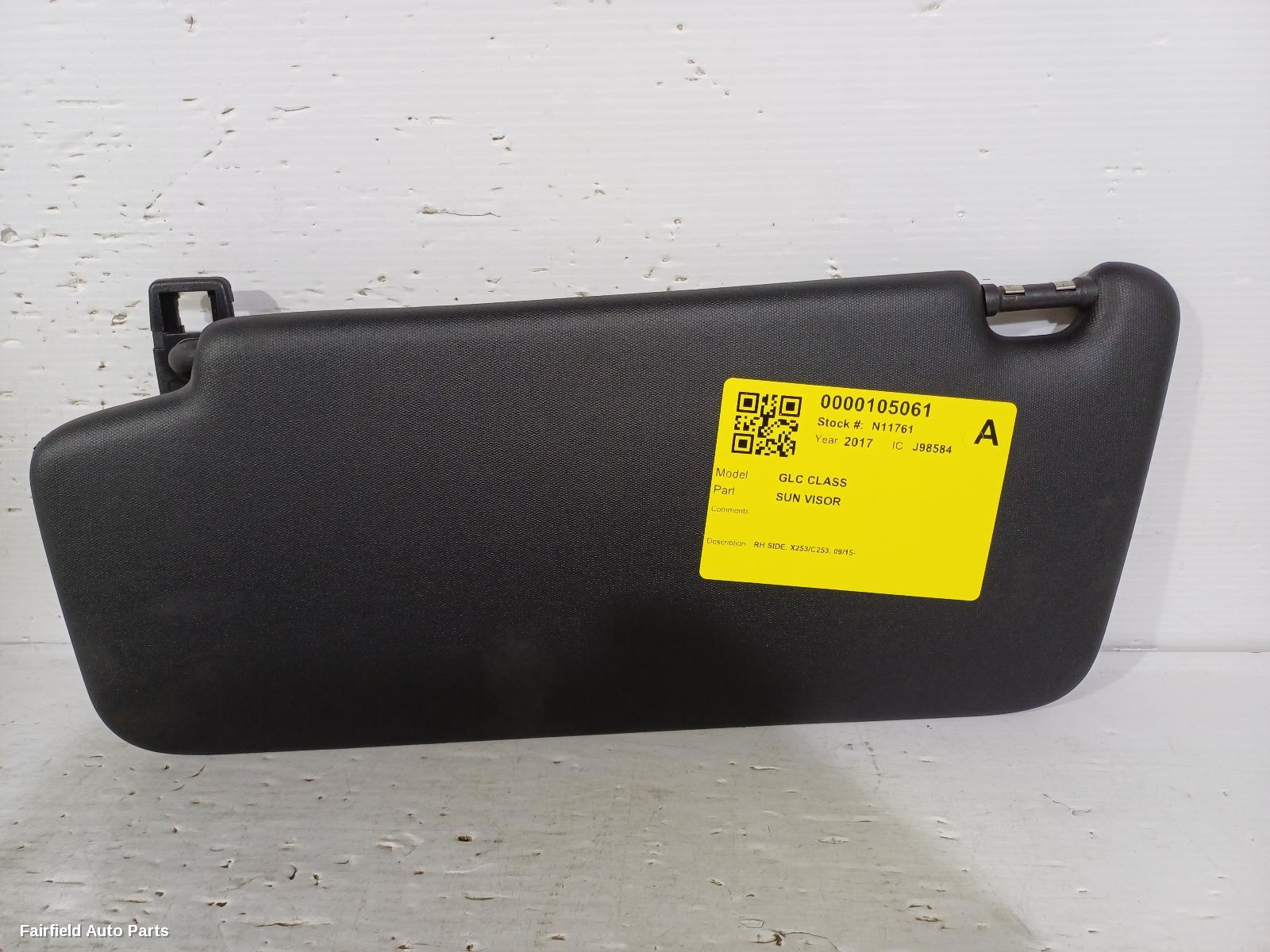 2015-2023 Mercedes Glc Class Sunvisor