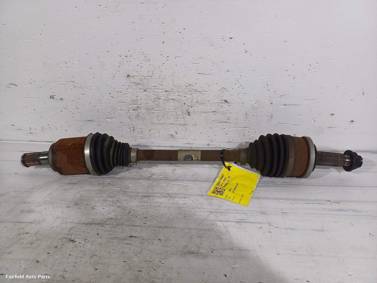 2019-2026 Hyundai Venue Left Driveshaft