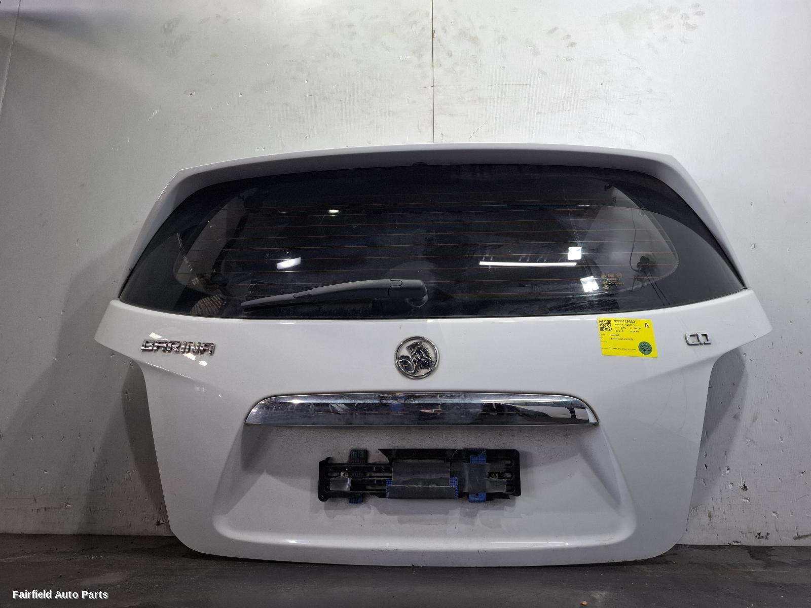 2011-2016 Holden Barina Bootlid Tailgate