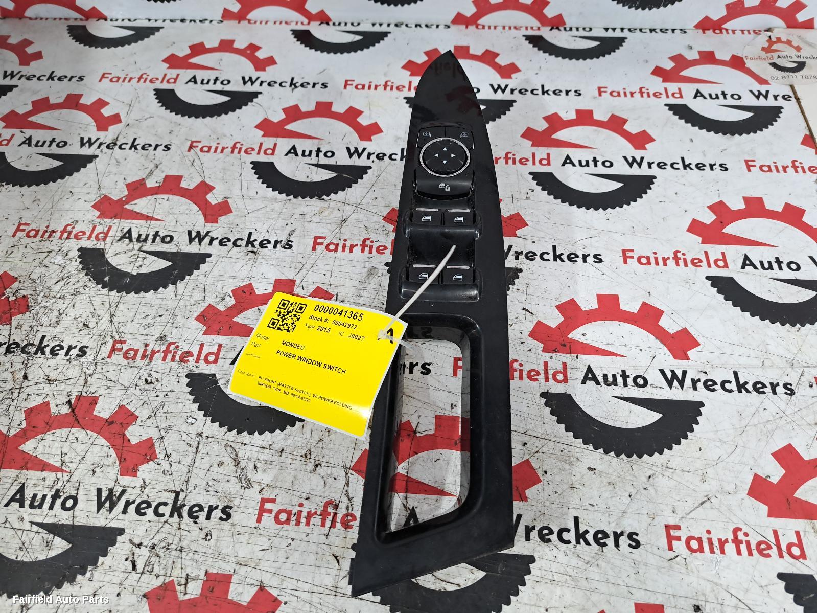 2014-2020 Ford Mondeo Pwr Dr Wind Switch