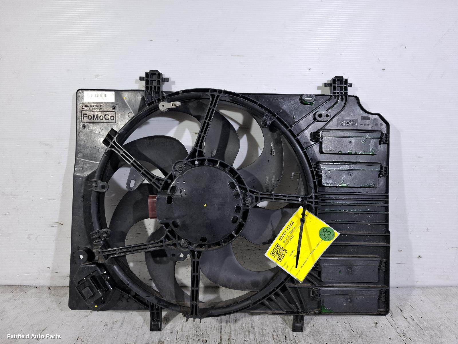 2020-2023 Ford Puma Fan