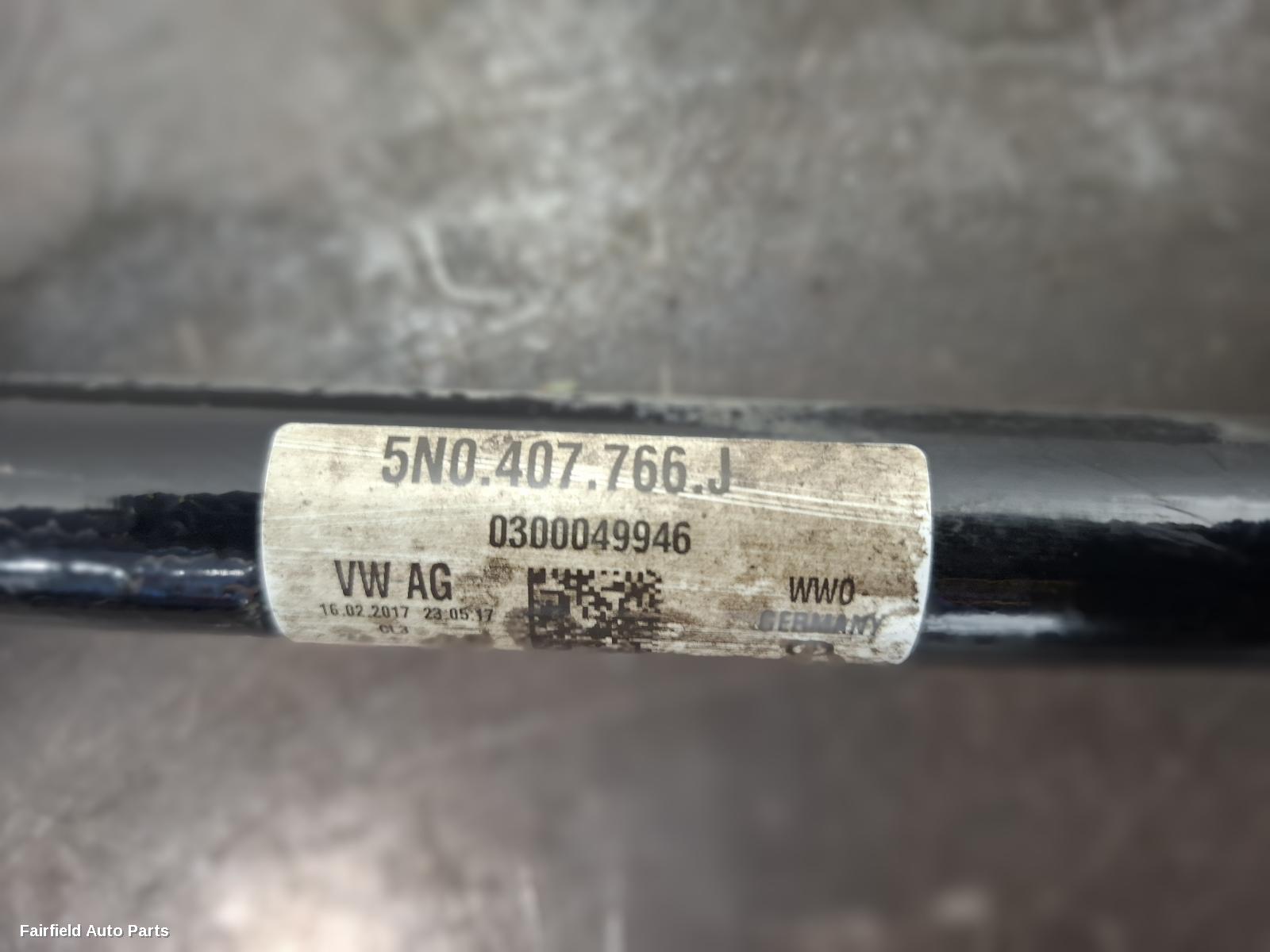 2014-2018 Audi Q3 Right Driveshaft