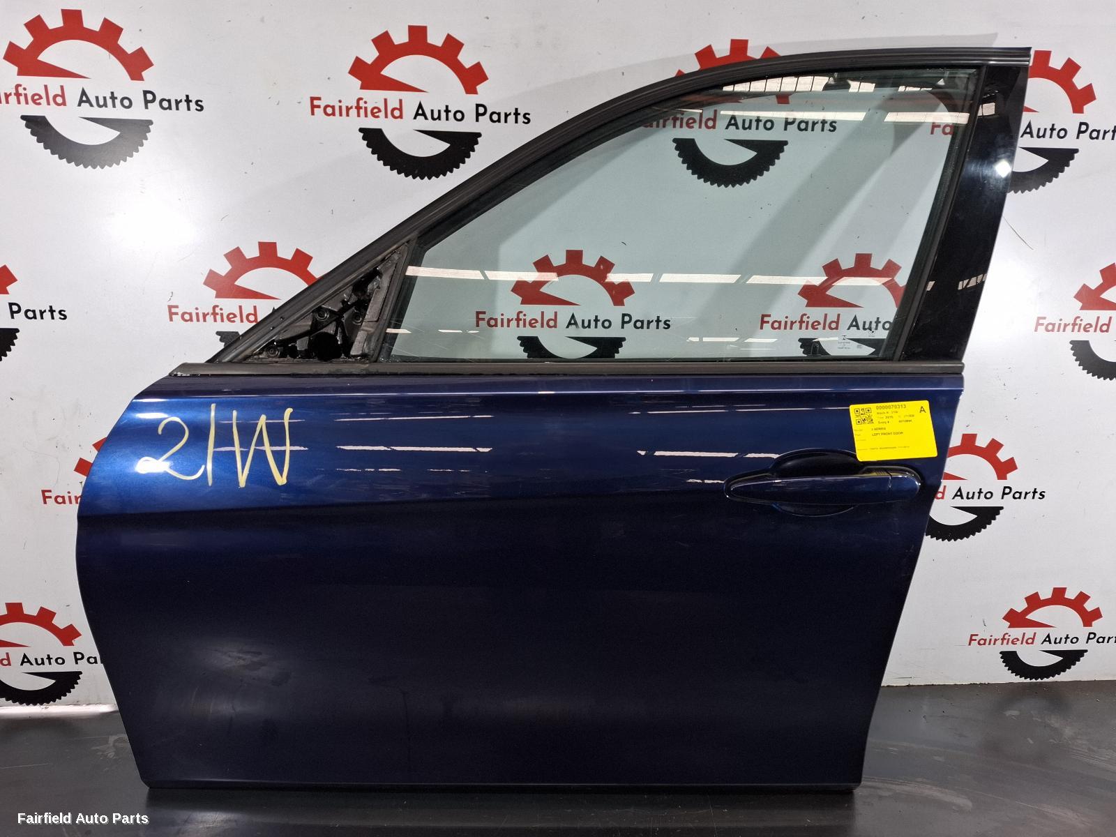 2011-2019 Bmw 3 Series Left Front Door