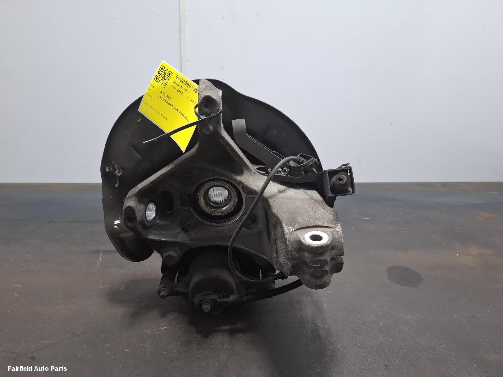 2018-2025 Mercedes A Class Left Front Hub Assembly