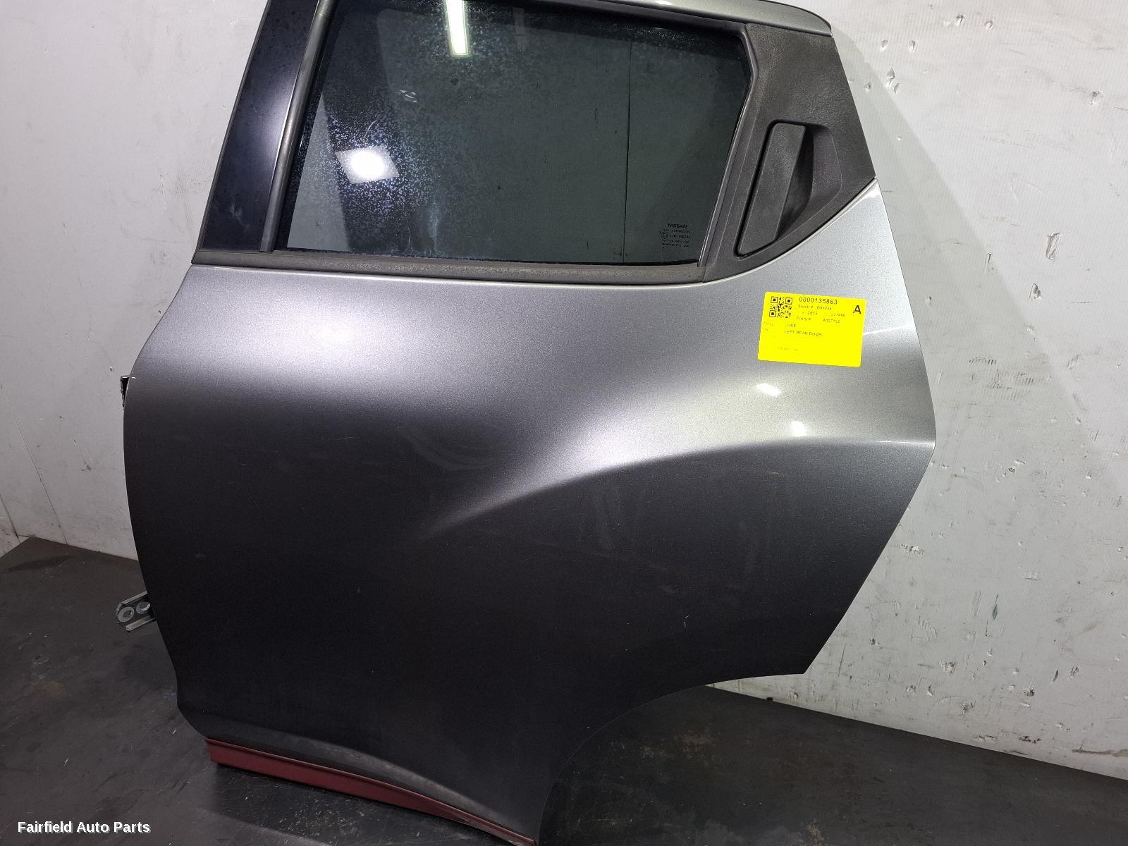 2010-2019 Nissan Juke Left Rear Door Sliding