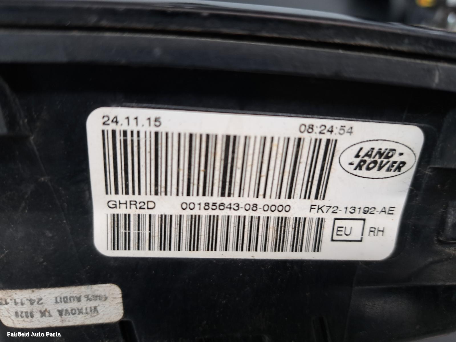 2015-2019 Land Rover Discovery Sport Rear Garnish