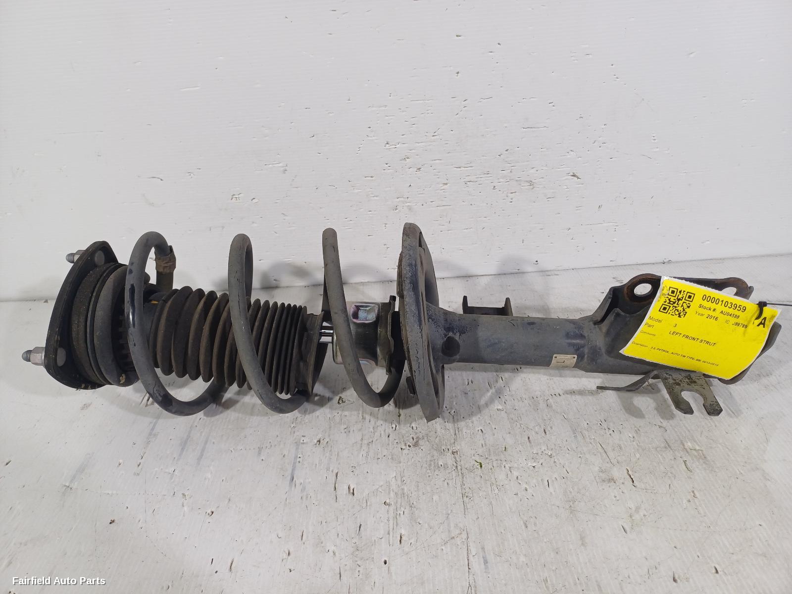 2013-2016 Mazda 3 Left Front Strut