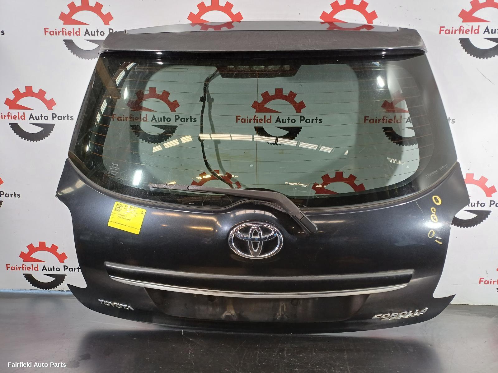 2009-2012 Toyota Corolla Bootlid Tailgate
