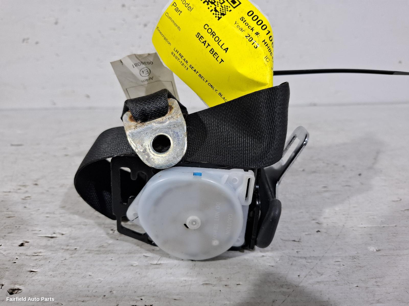 2007-2013 Toyota Corolla Seatbelt Stalk