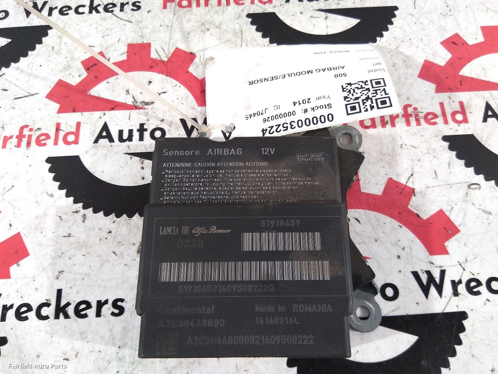 2008-2024 Fiat 500 Airbag Module Sensor