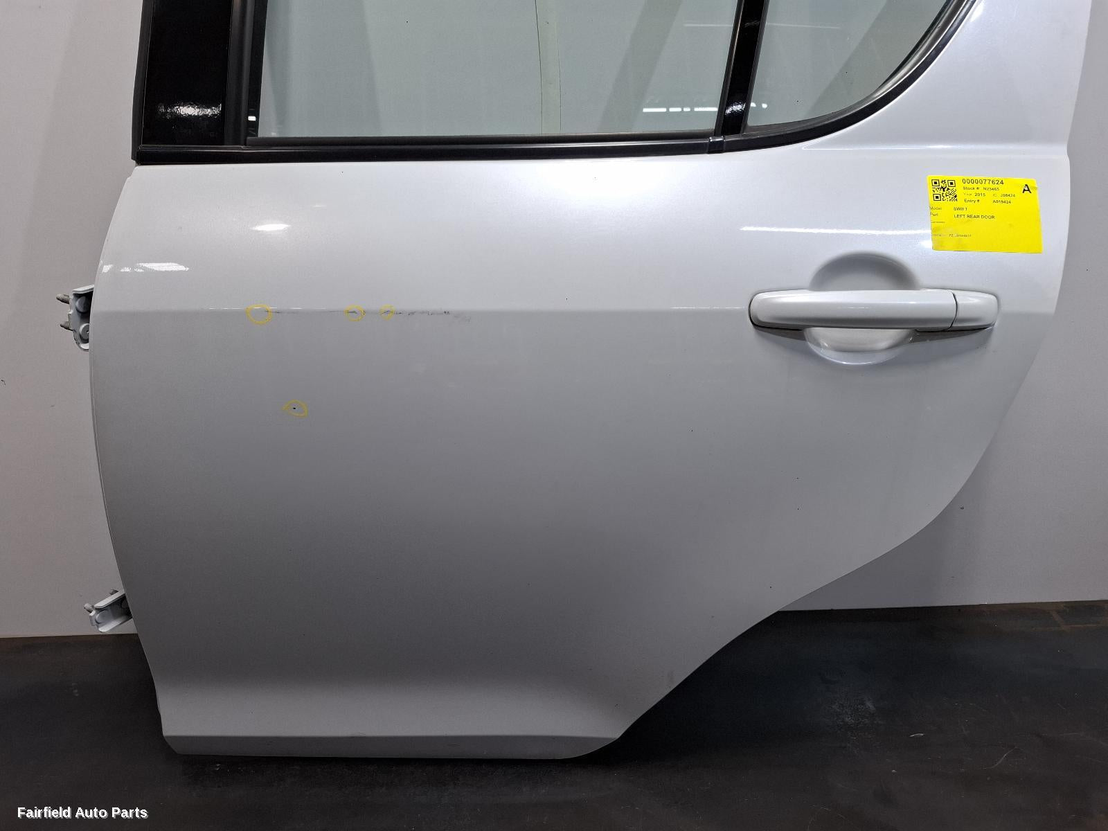 2010-2017 Suzuki Swift Left Rear Door Sliding
