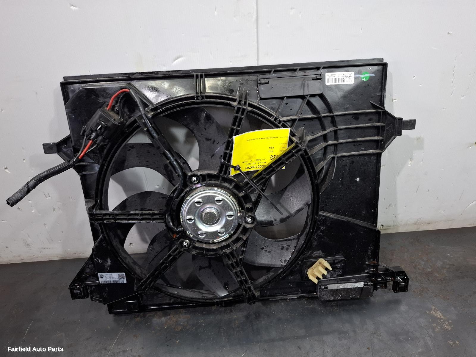 2016-2024 Mg Mg3 Fan
