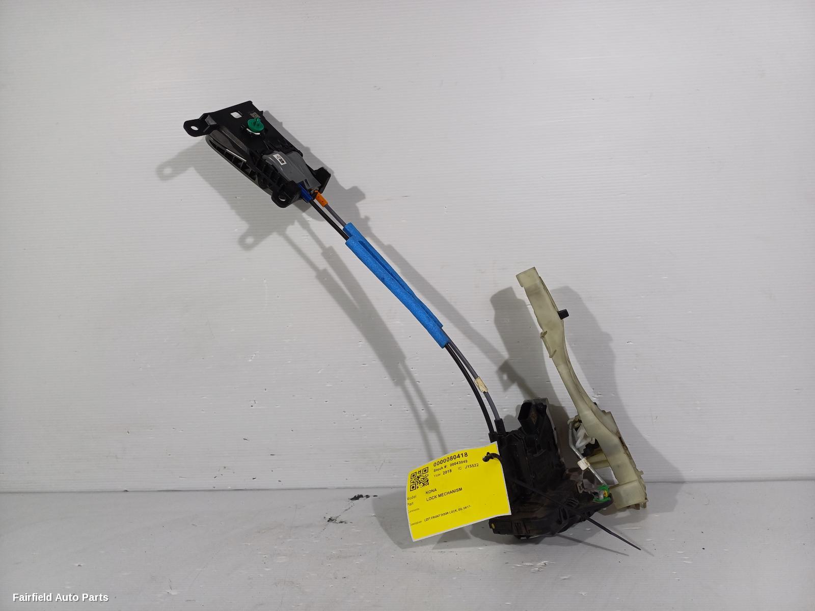 2017-2023 Hyundai Kona Door Boot Gate Lock