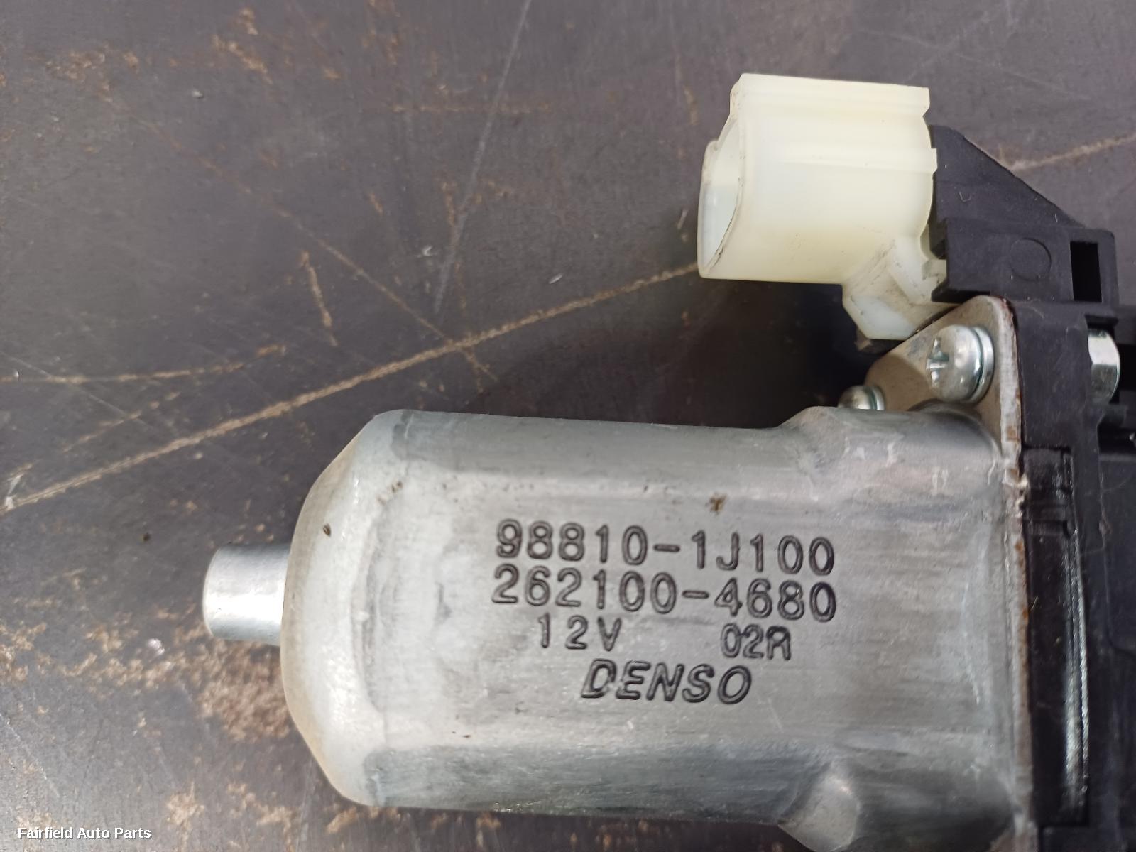 2010-2015 Hyundai I20 Right Rear Wnd Reg Motor