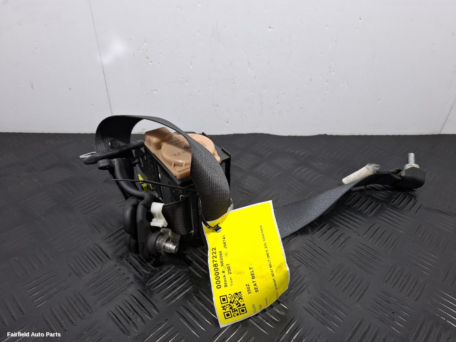 2002-2009 Nissan 350z Seatbelt Stalk