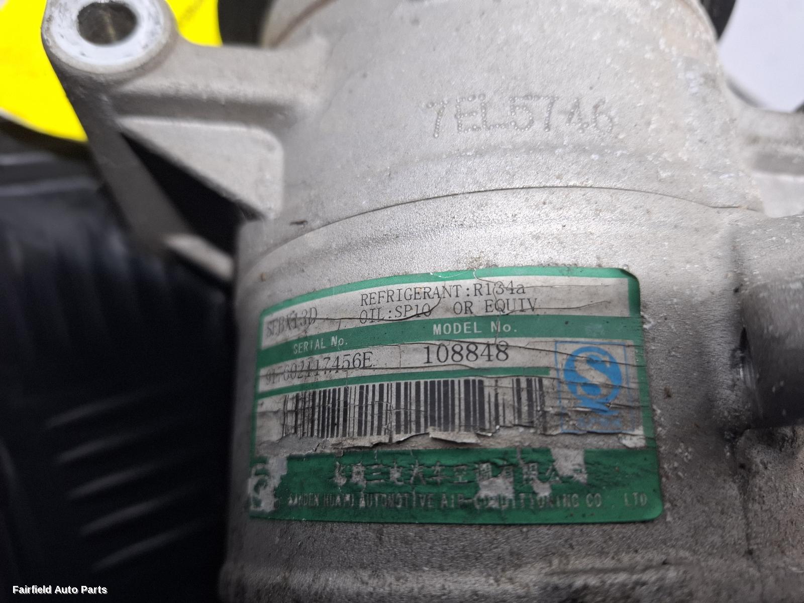 2017-2021 Ldv T60 A C Compressor