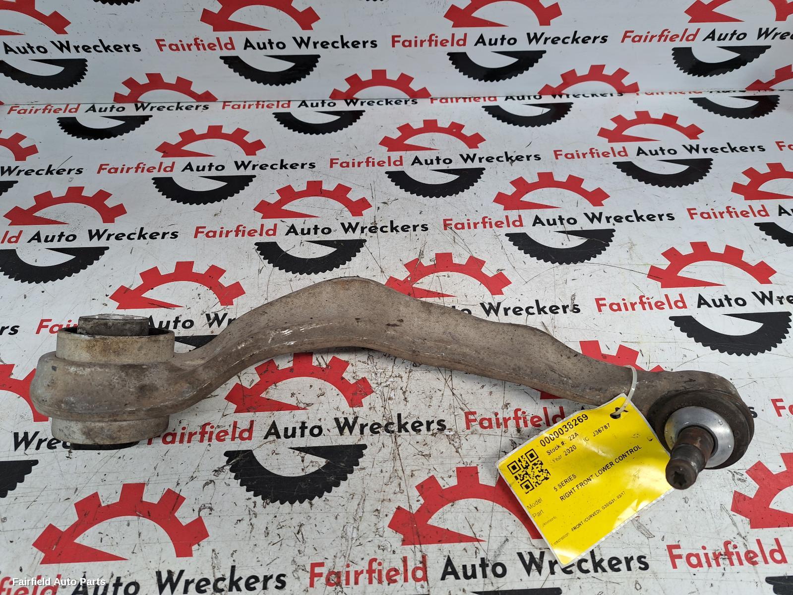 2017-2023 Bmw 5 Series Right Front Lower Control Arm