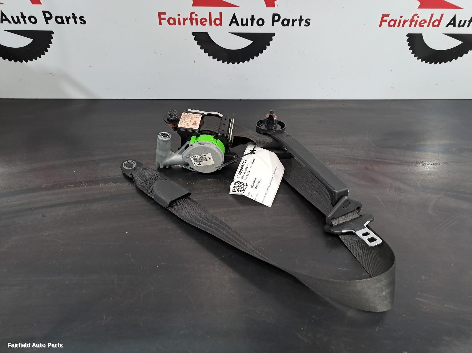 2011-2018 Hyundai Veloster Seatbelt Stalk