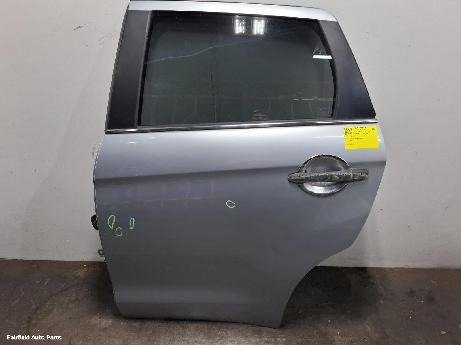 2012-2017 Peugeot 4008 Left Rear Door Sliding