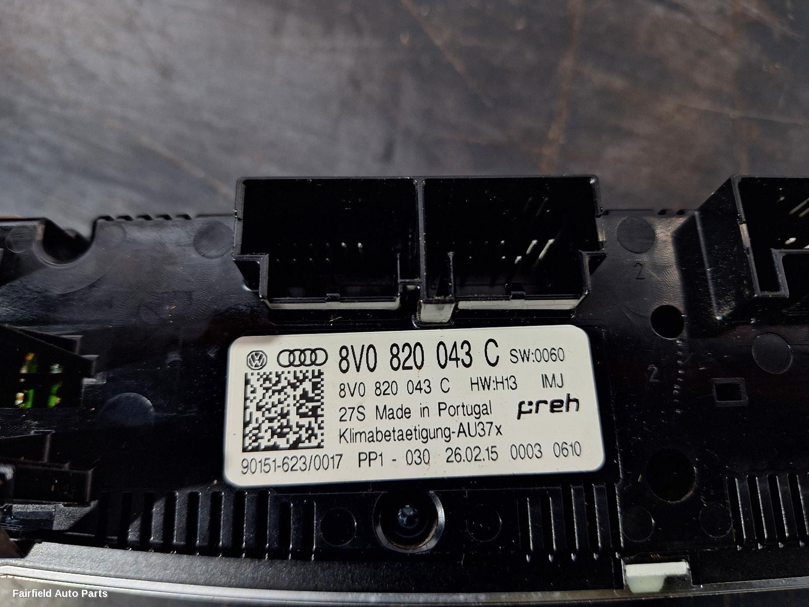2013-2020 Audi A3 Heater Ac Controls