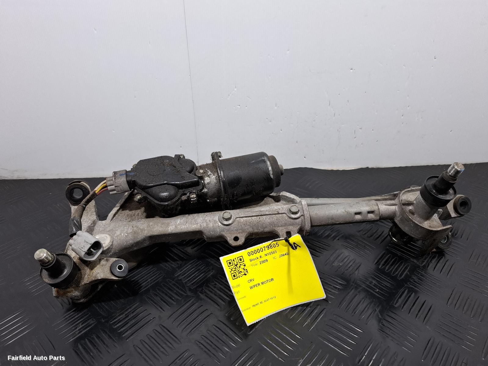 2007-2012 Honda Crv Wiper Motor