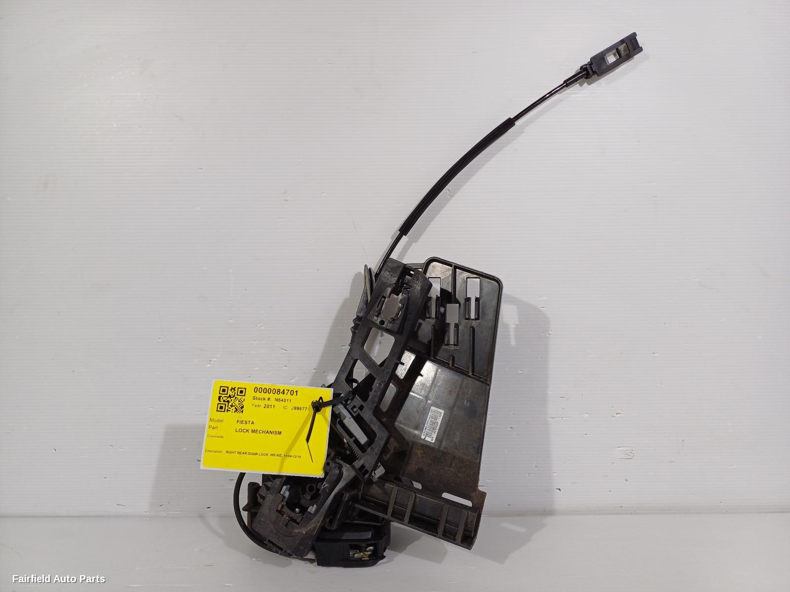 2009-2019 Ford Fiesta Door Boot Gate Lock