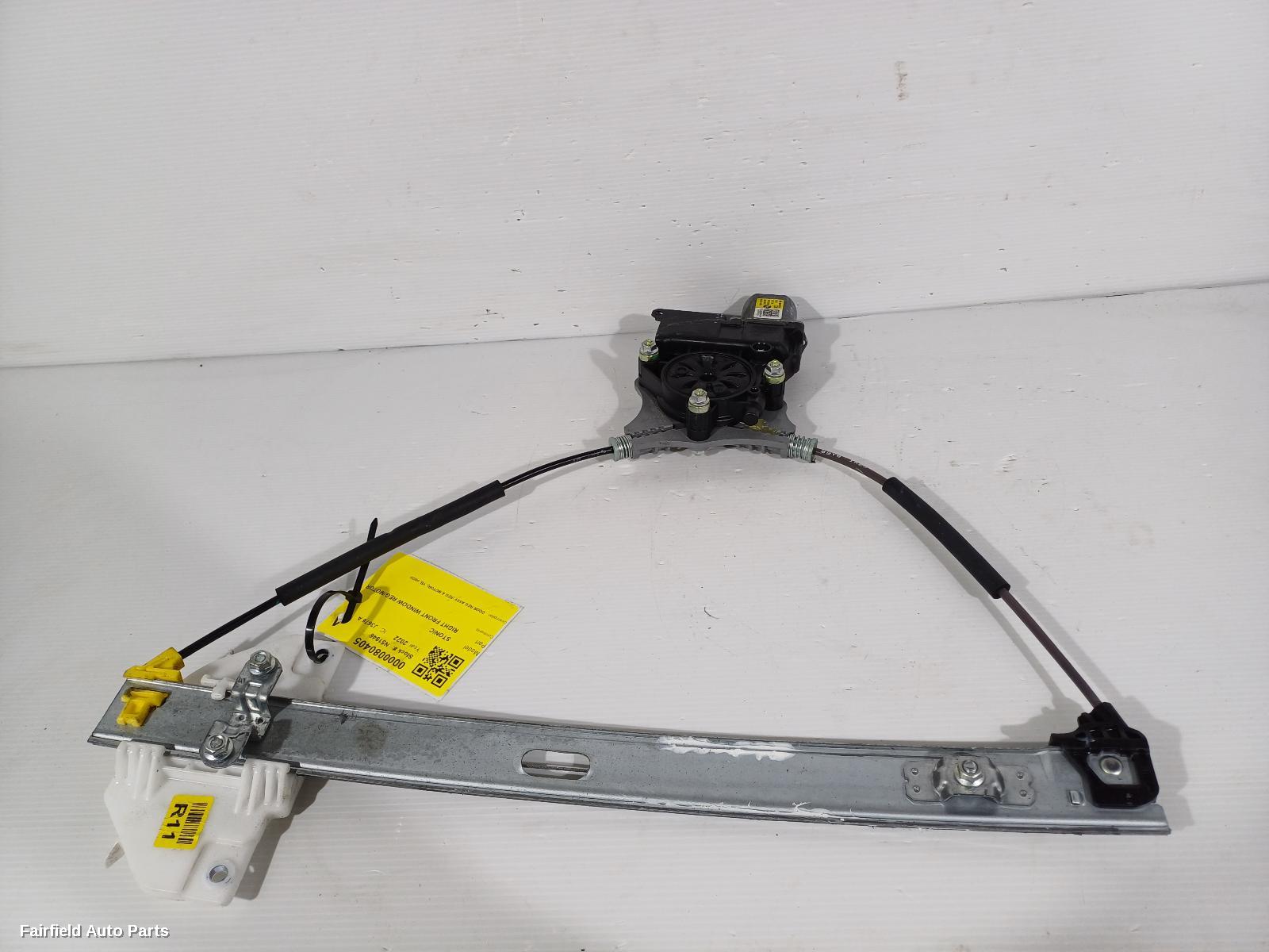 2020-2026 Kia Stonic Right Front Window Reg Motor