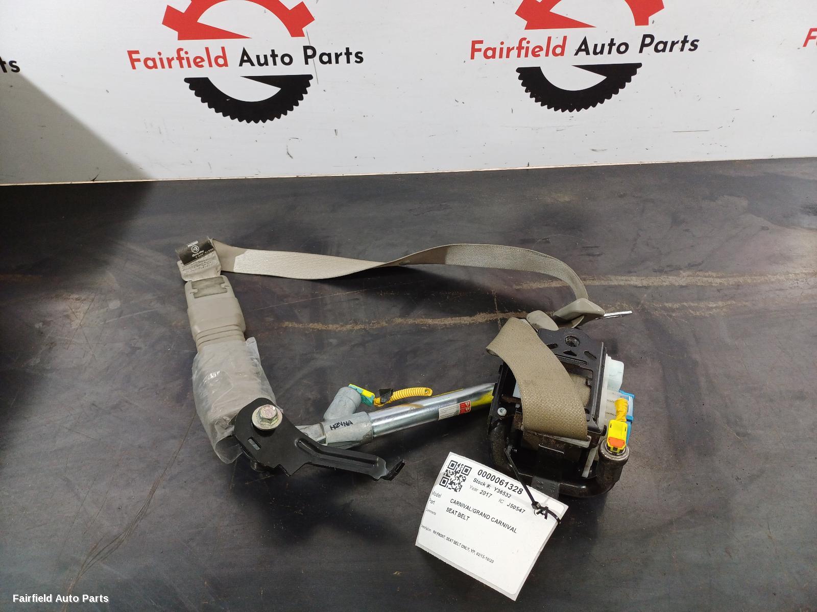 2015-2020 Kia Carnival/grand Carnival Seatbelt Stalk
