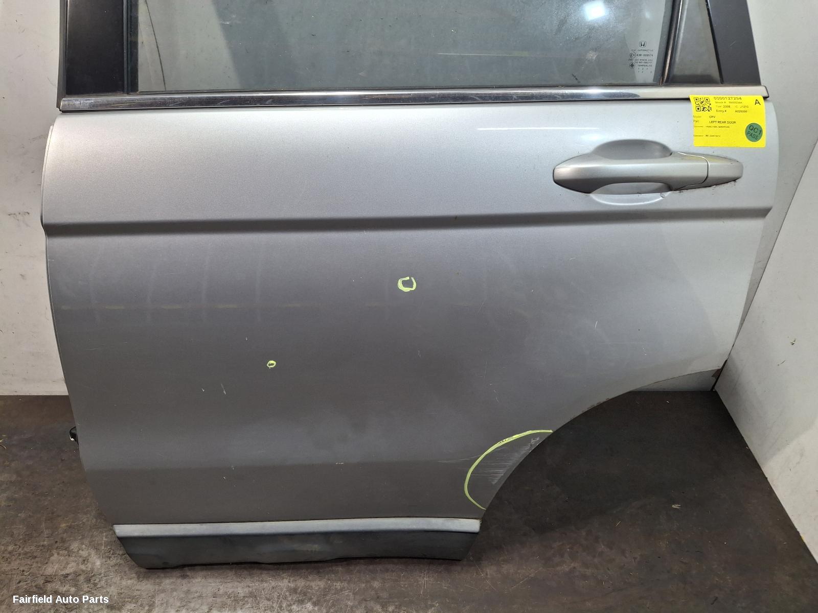 2007-2012 Honda Crv Left Rear Door Sliding