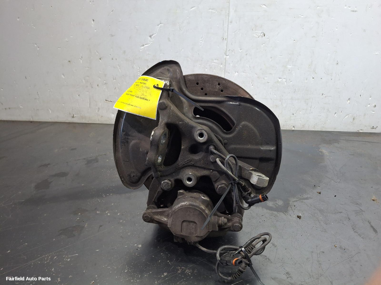 2007-2015 Mercedes C Class Right Front Hub Assembly