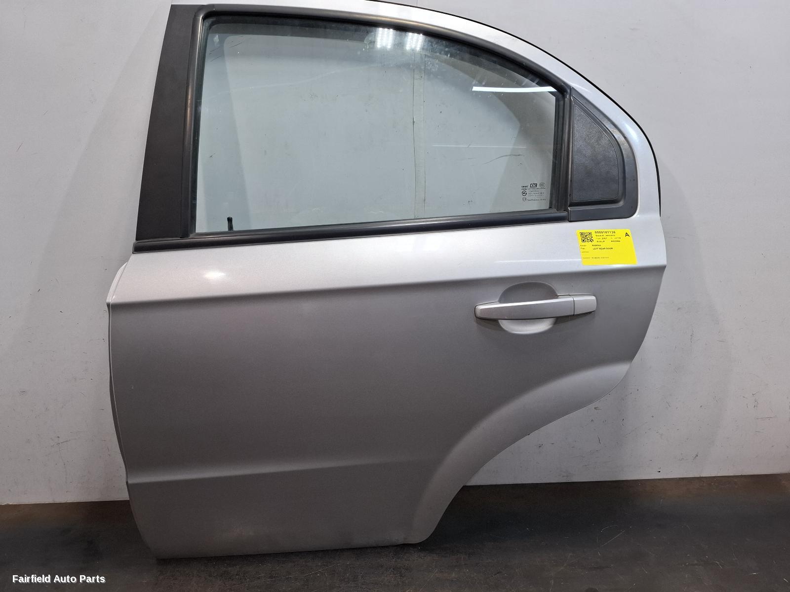 2005-2012 Holden Barina Left Rear Door Sliding
