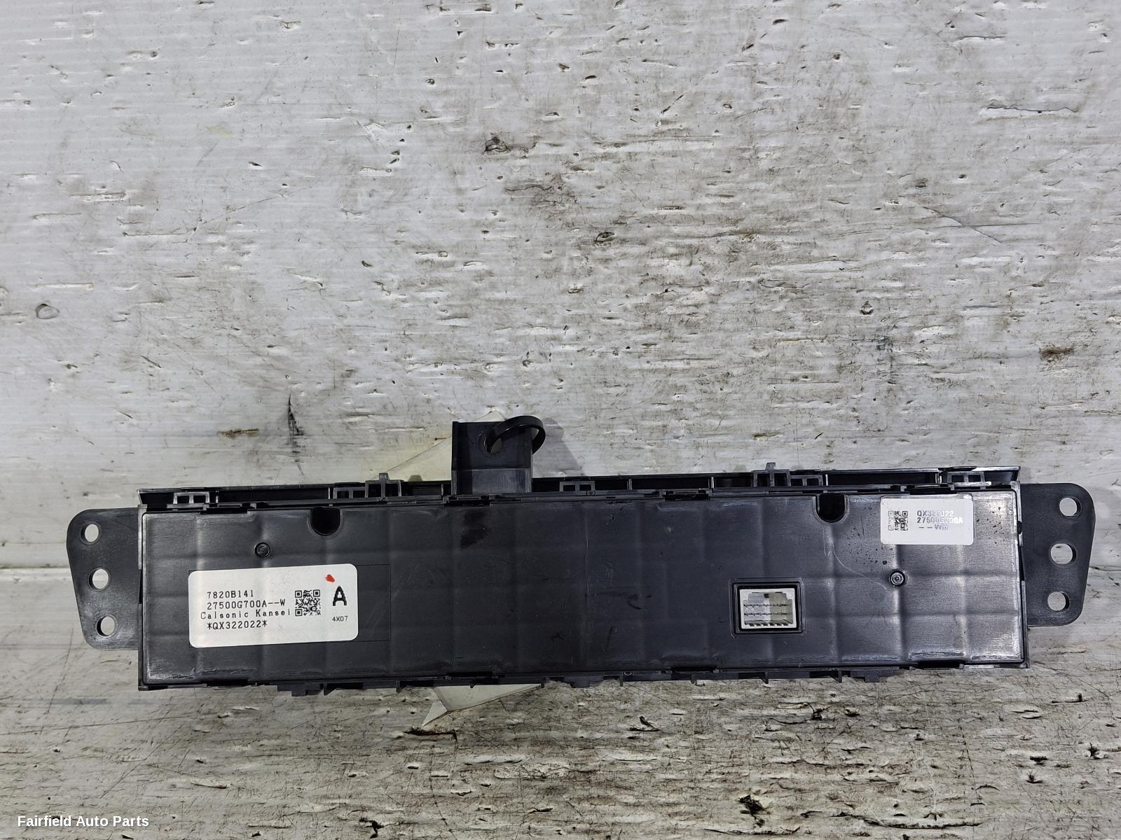 2021-2026 Mitsubishi Outlander Heater Ac Controls