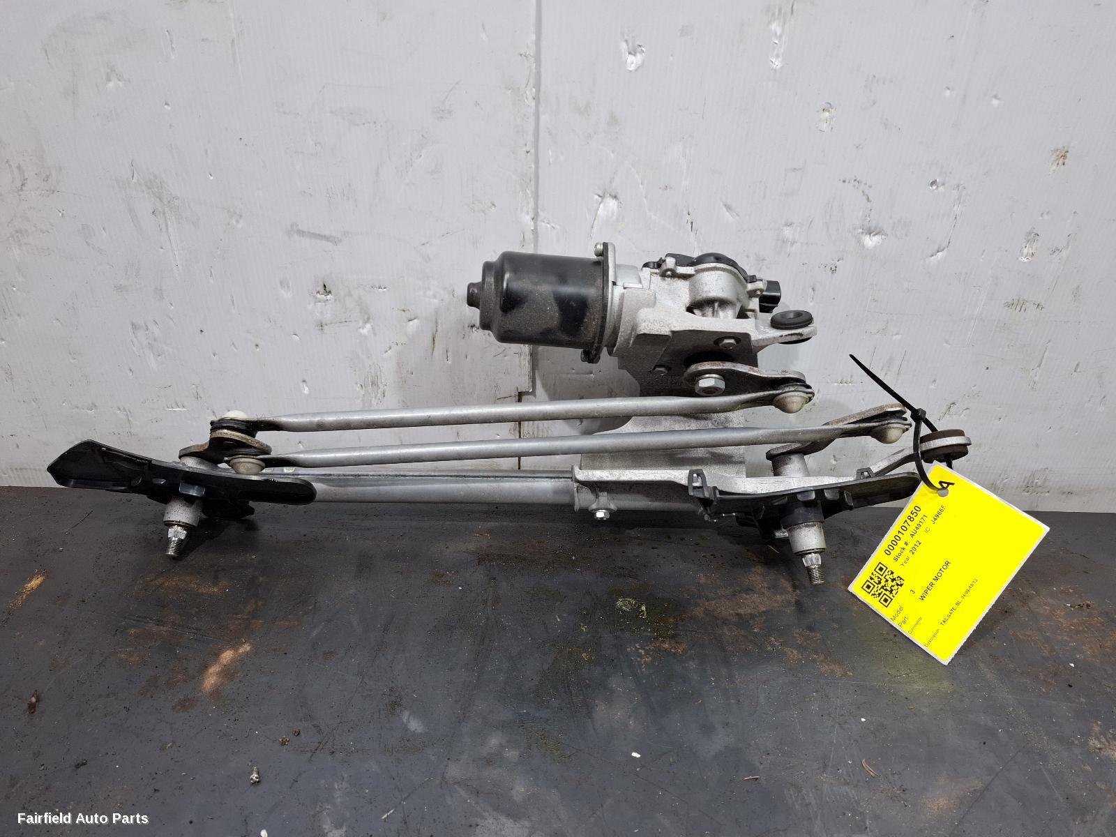 2009-2013 Mazda 3 Wiper Motor