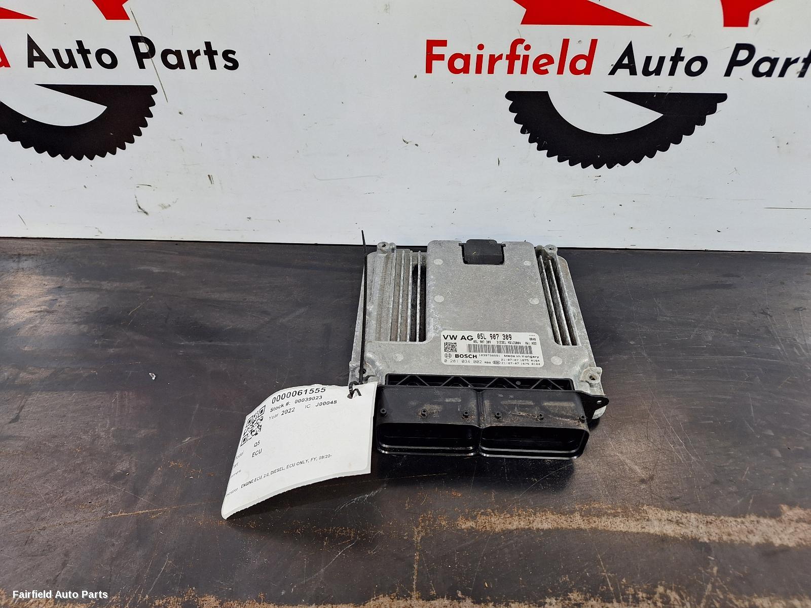 2020-2025 Audi Q5 Ecu