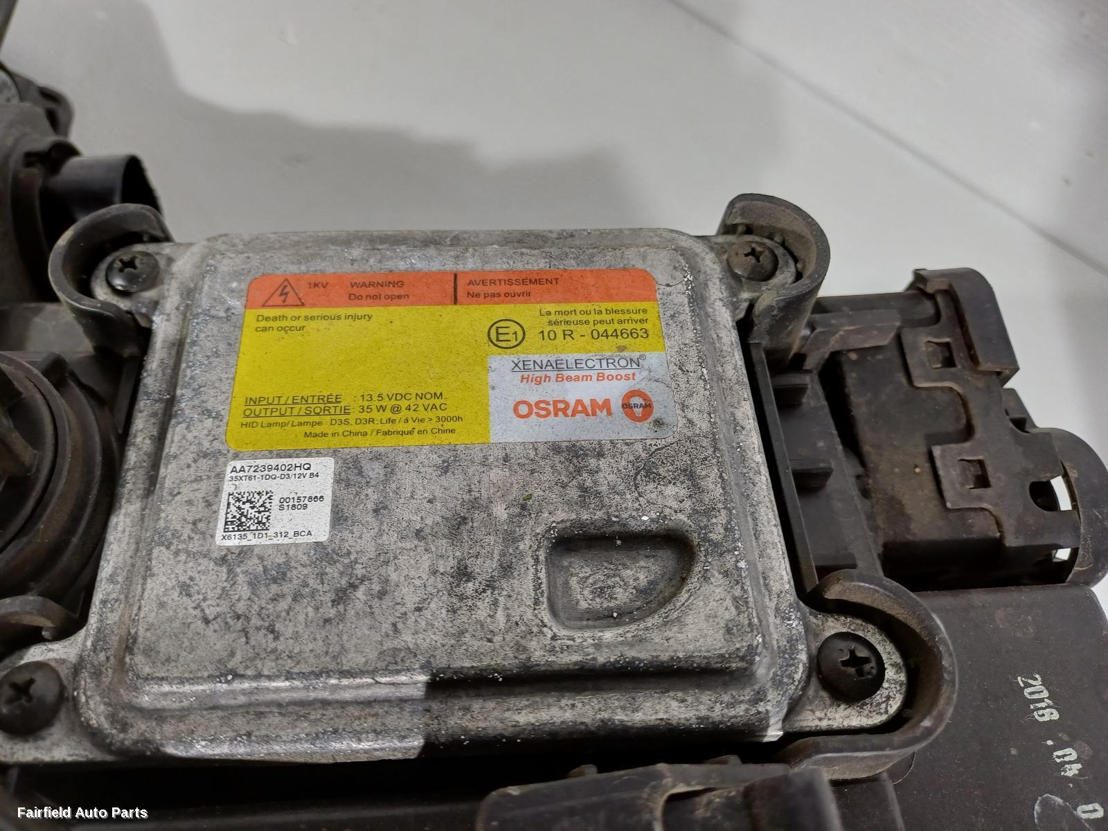 2018-2021 Kia Sportage Right Headlamp