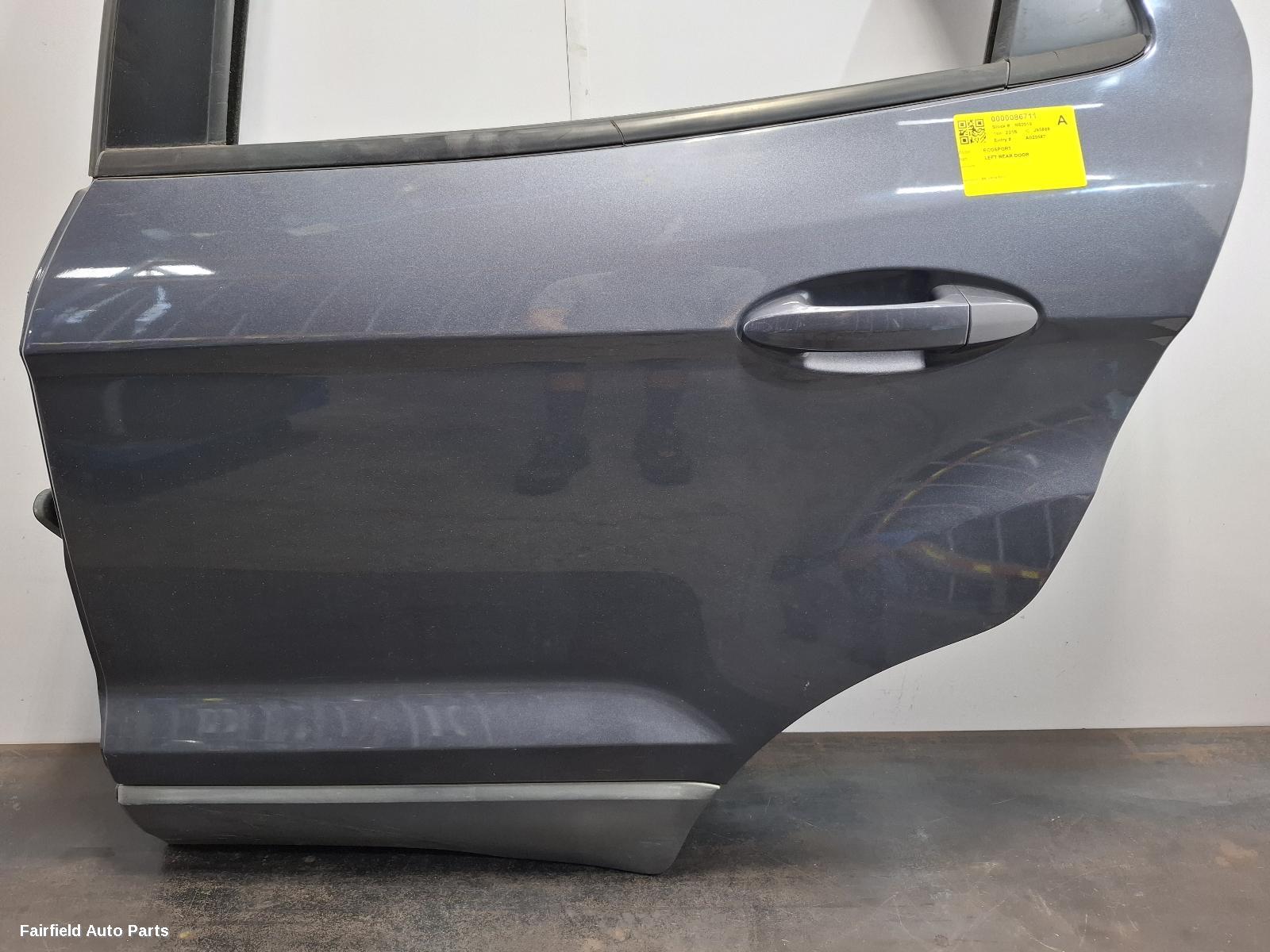 2013-2017 Ford Ecosport Left Rear Door Sliding