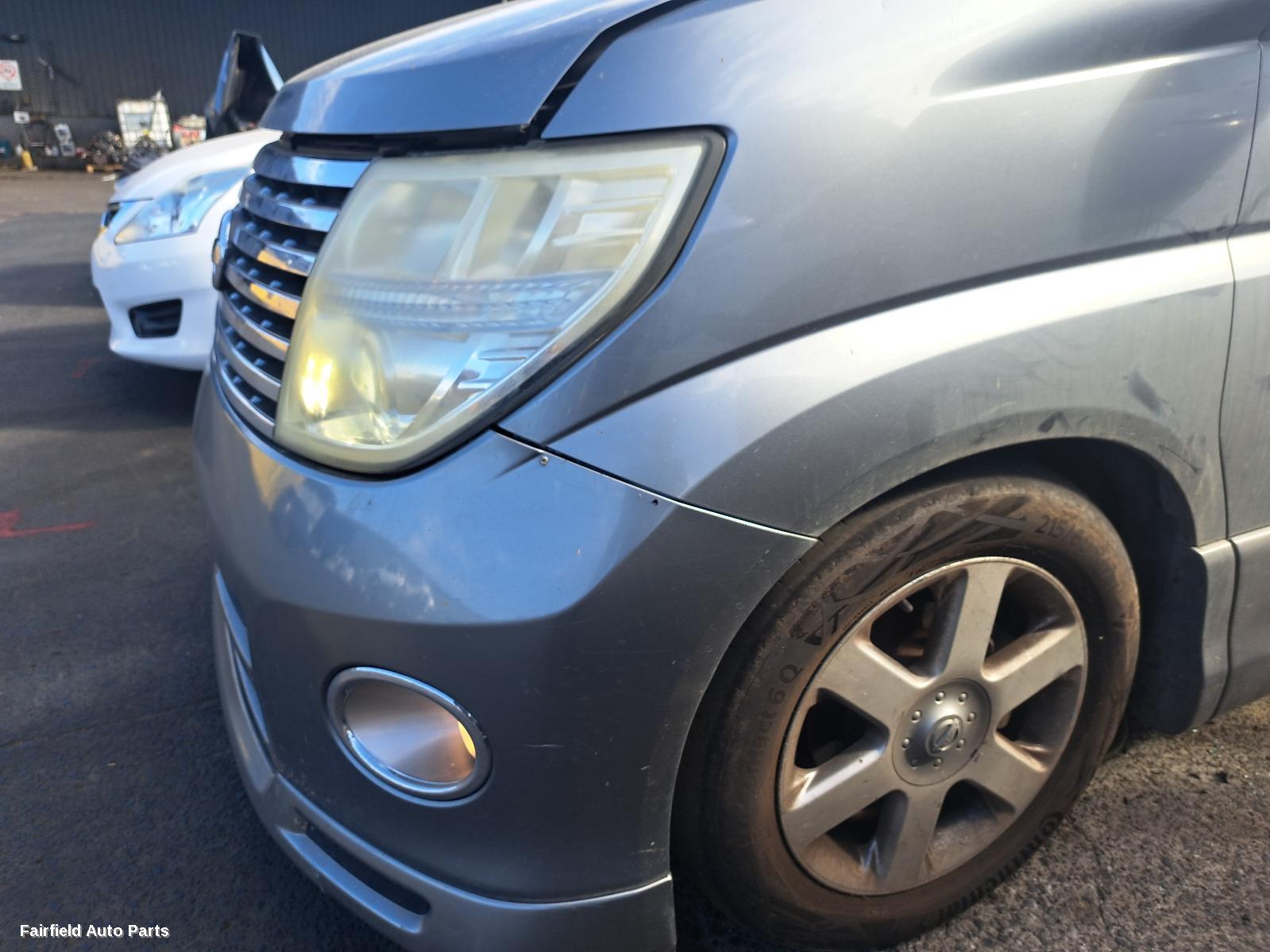2002-2010 Nissan Elgrand Left Front Door